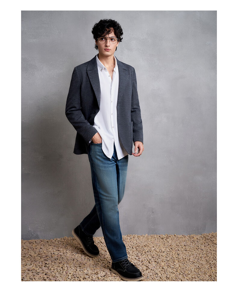 G2000 Men's Spring Autumn Comfortable Versatile Casual Blazer with Multi-Directional Stretch (Mall Edition) 18