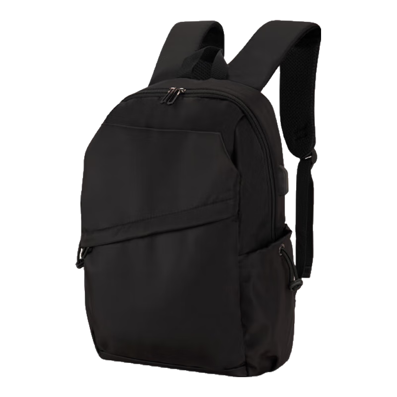 Yinzuo Black Large Capacity Business Travel Laptop Backpack Lightweight Commuter Bag