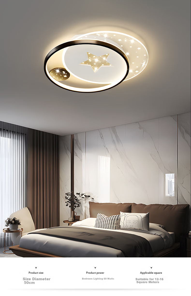 MICOE Living Room Light, Modern Minimalist Stylish LED Ceiling Light, Bedroom Dining Room Main Light, Zhongshan Lighting Fixture 21