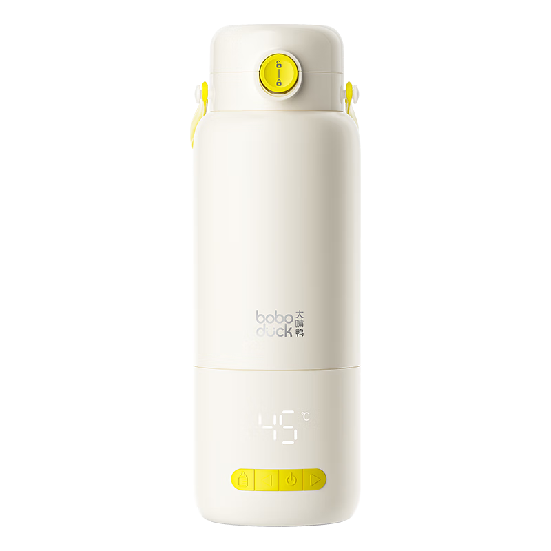 Boboduck Portable Thermostatic Kettle Baby Travel Milk Bottle Wireless Boiling Thermos Cup 6291