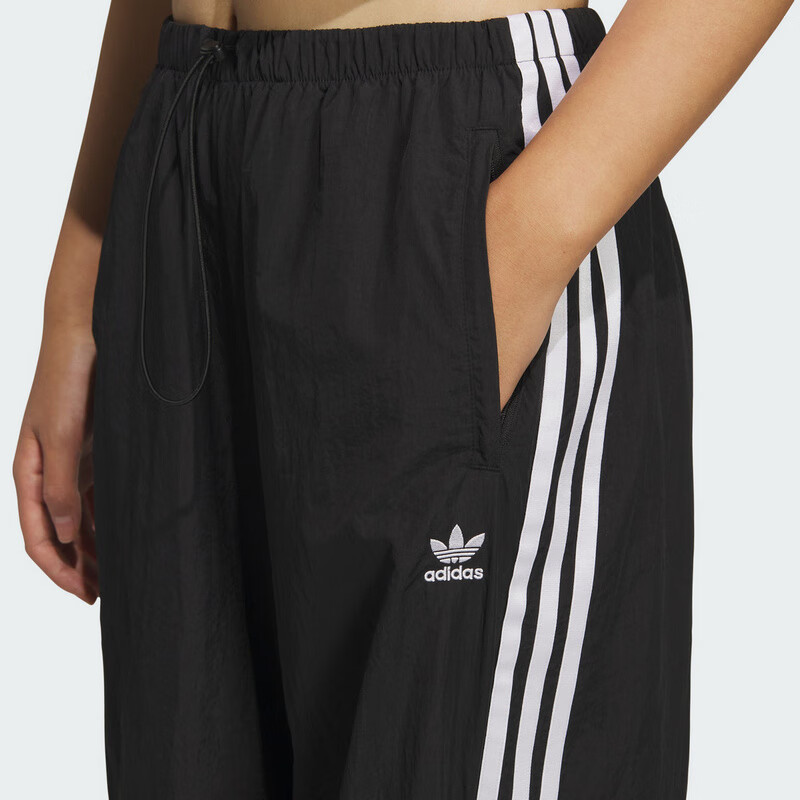 Adidas Originals Women's 3 S PARA PANT Woven Trousers KF9615 Black S 4