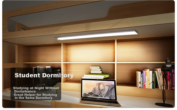 NVC Valentine's Day Cool Dormitory Cabinet Light, Bathroom Night Light, Three-Color Touch Control, Sensor-Activated Dimming 7