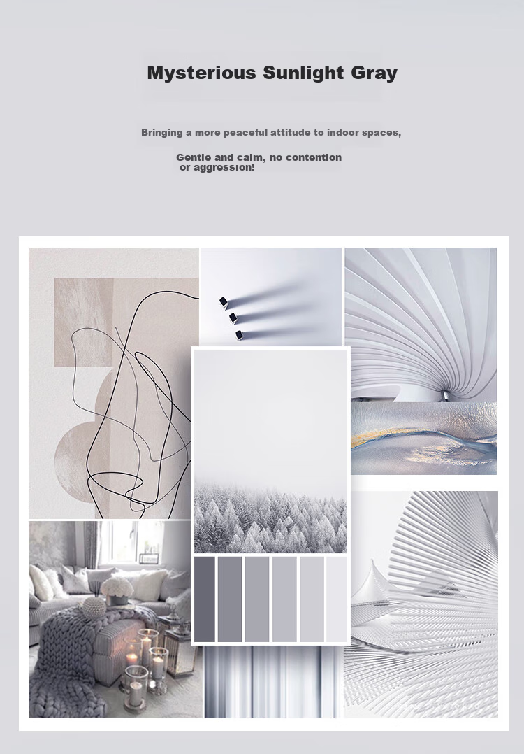 One's Member (Yi De Ceng) Pure Cotton Linen-Like Fitted Sheet, Sunlight Gray, for 1.8m Bed, 180*200+30cm 11