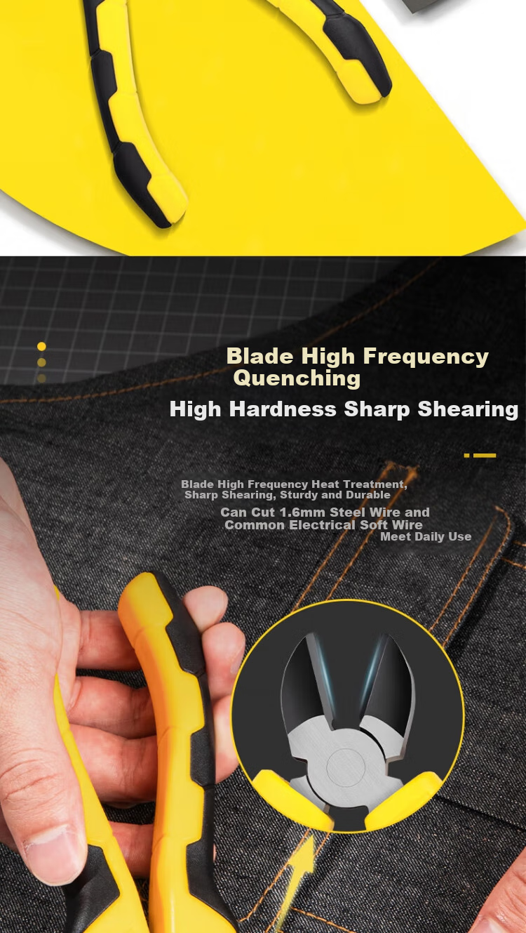 DELIGONGJU Diagonal Cutting Pliers 6 DL2206 (Random Delivery of New And Old Units) 9
