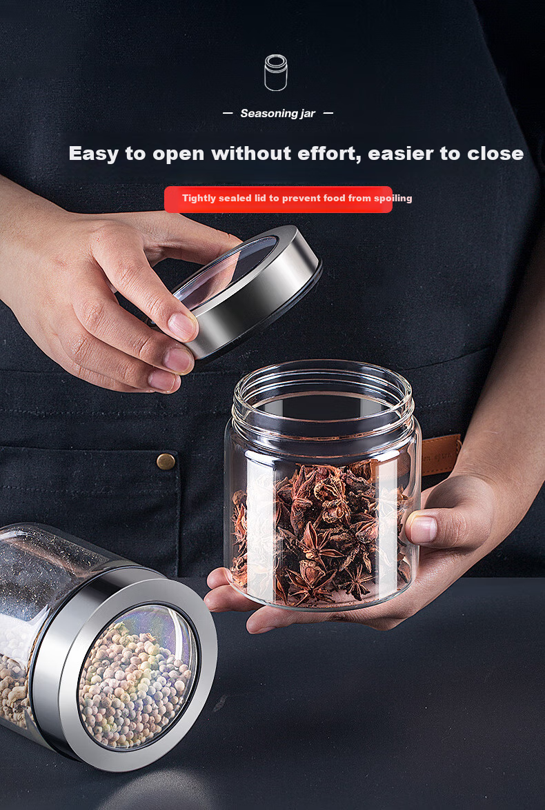 Newair Kitchen Spice Storage Box Set, Seasoning Jars, Dry Spice Containers, Sealed Jars, Spicy Jar Set, Household Bottle Combination Seasoning Box 3