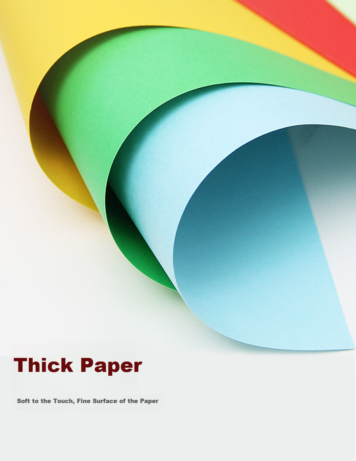 KODAK A4 Hard White Cardstock Drawing Paper Kraft Paper Cover Paper Thick Colored Paper Children's Craft Paper 210g Thick Hard 50 Sheets 9891-212 4