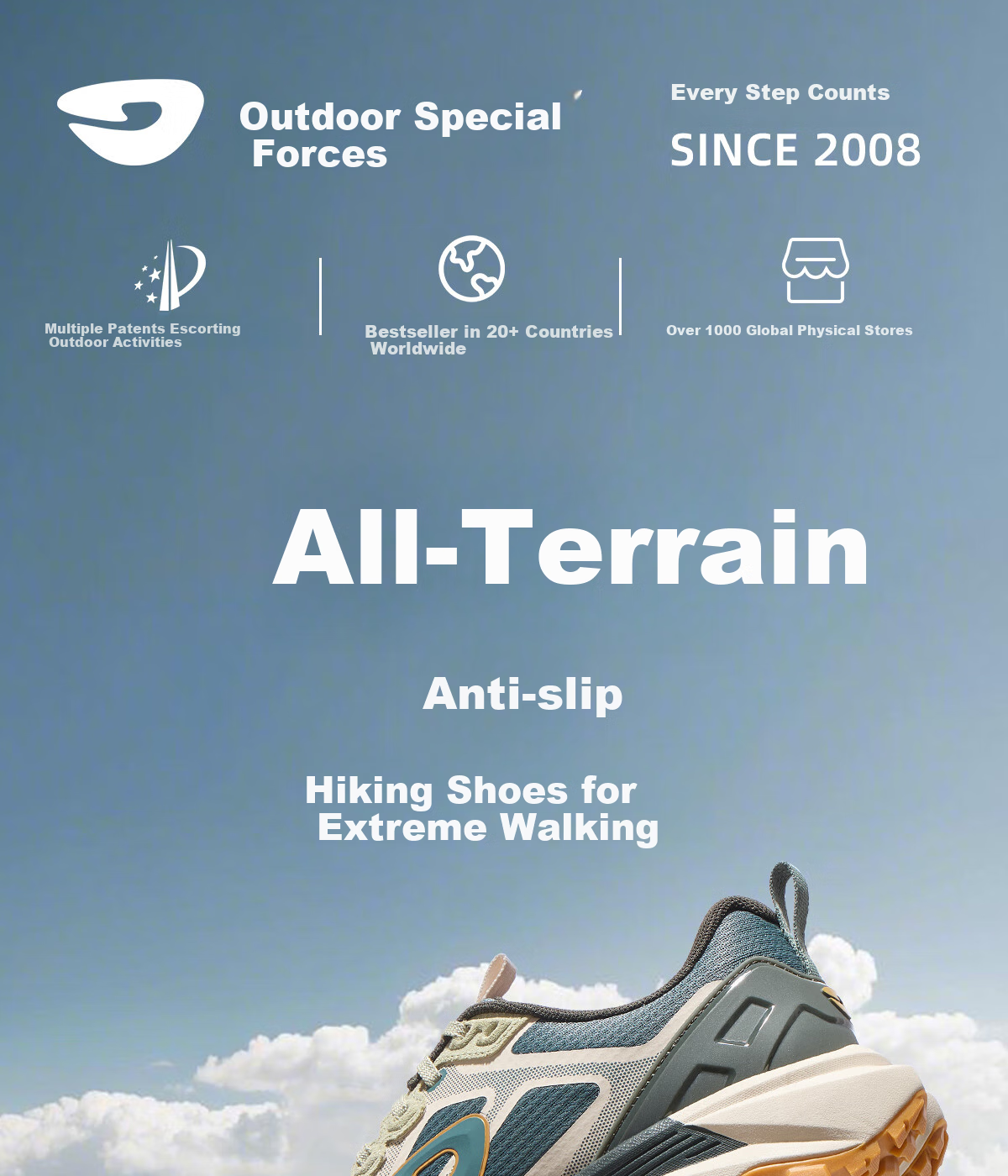 Outdoor Agent Professional Shock-Absorbing Non-Slip Mountain Shoes All-Terrain Durable Hiking Climbing Shoes T60 Green Fairy Tale Size 41 1