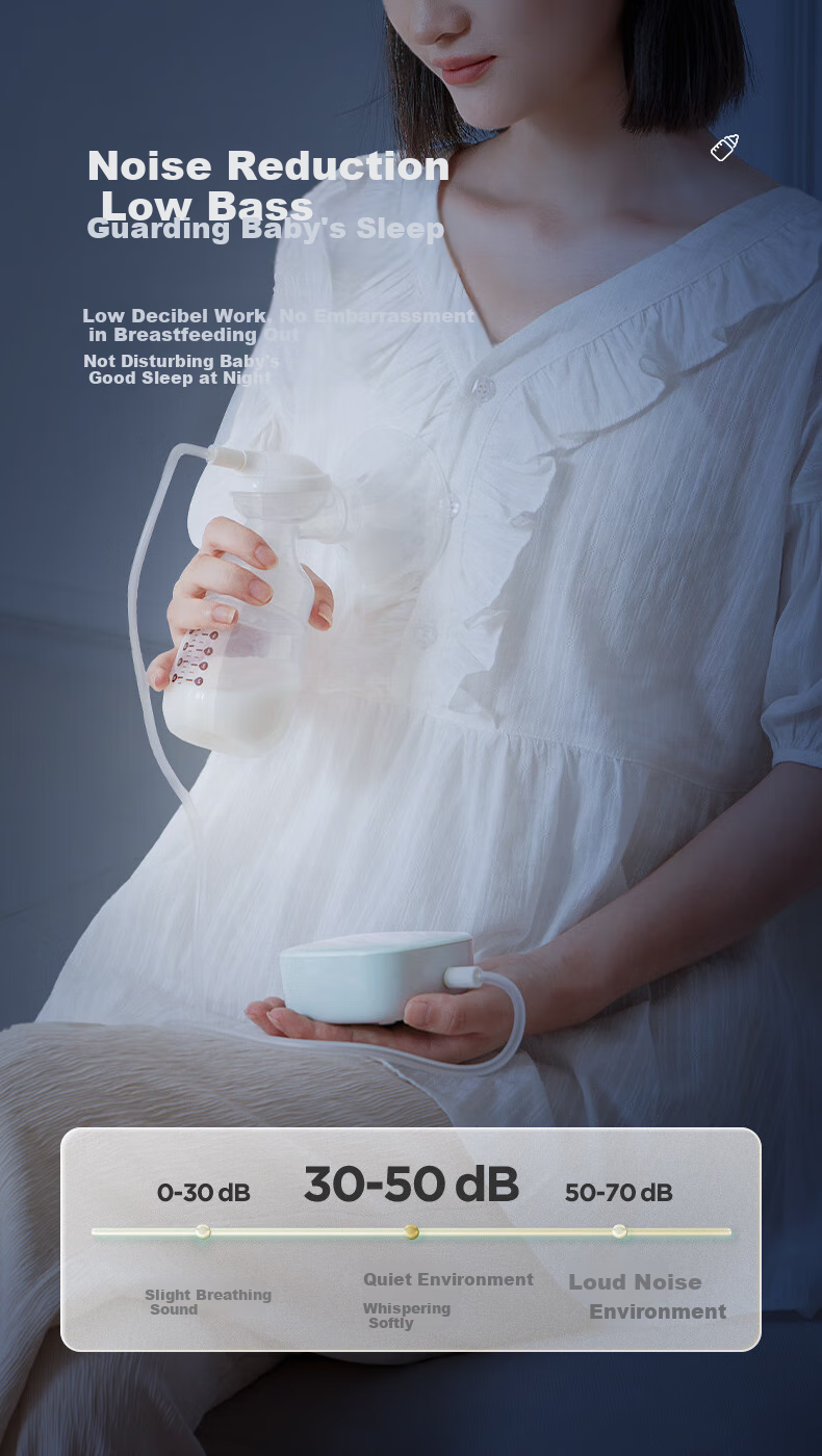 Shiyuejiejing Breast Pump, Hands-Free Wearable Electric Breast Pump, All-In Milk Collection And Expression Device [PPSU] 9