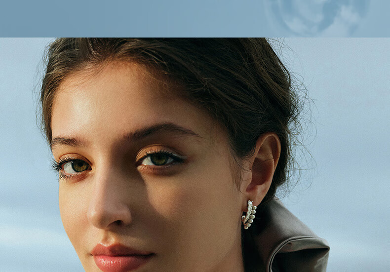HEFANG Jewelry Bubble Double-Layer Earrings, Birthday Gift [520 Valentine's Day Gift], Present for Girlfriend 4