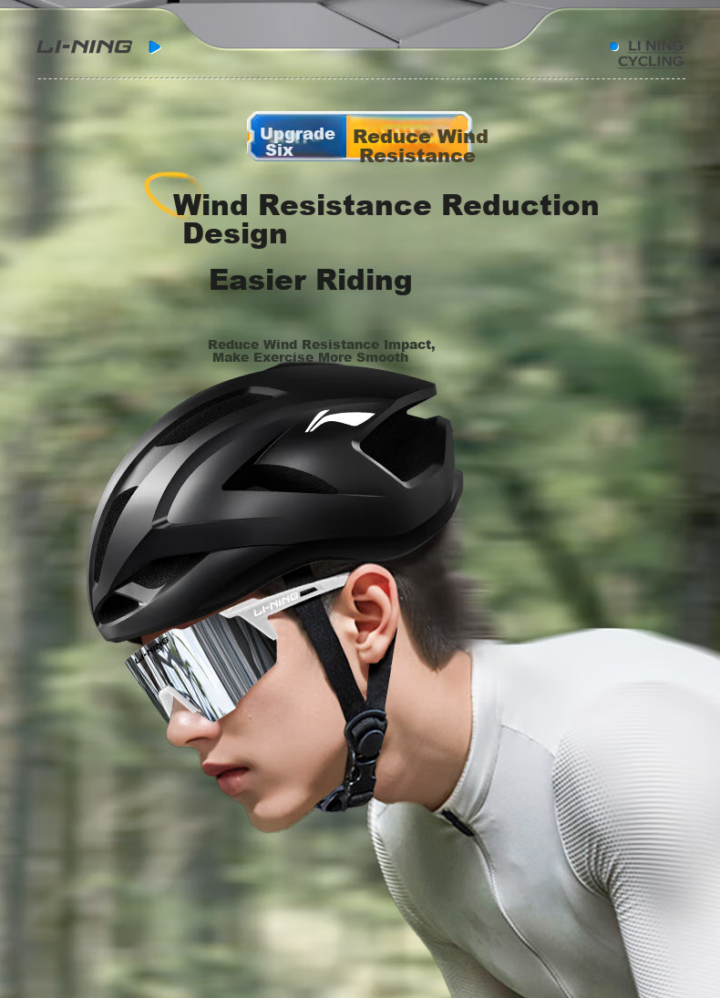 Li-Ning Cycling Glasses, Day And Night Use, Protective Goggles, Windproof Sunglasses, Bicycle Windproof Running Hiking Sports Outdoor 8