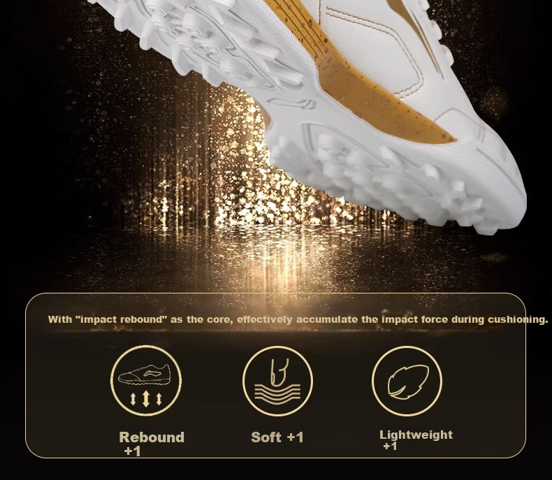 Li-Ning Soccer Shoes with Turf Studs TF for Men, Adults, Children, Students, Teenagers, Artificial Grass Professional Competition Training Cleats Size 39 9