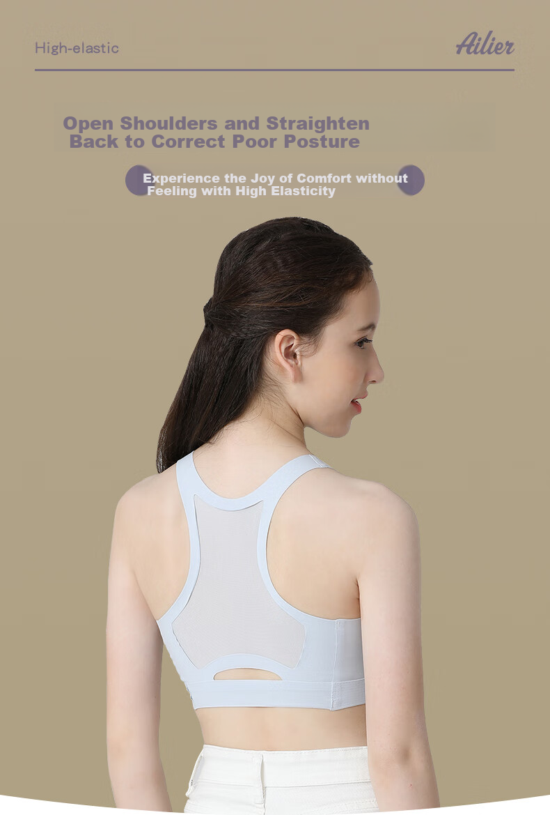 Ailier &ouluola Girls' Underwear, for Puberty Ages 12-16, Student Teenage Girls' Camisole, 6251 White, XL 4