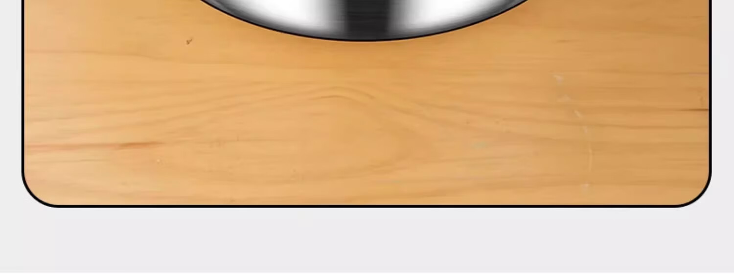 Oluoti 304 Stainless Steel Food Grade Salad Bowl Thickened Kitchen Marinating Bowl Egg Beating Bowl Large Basin 30cm 9