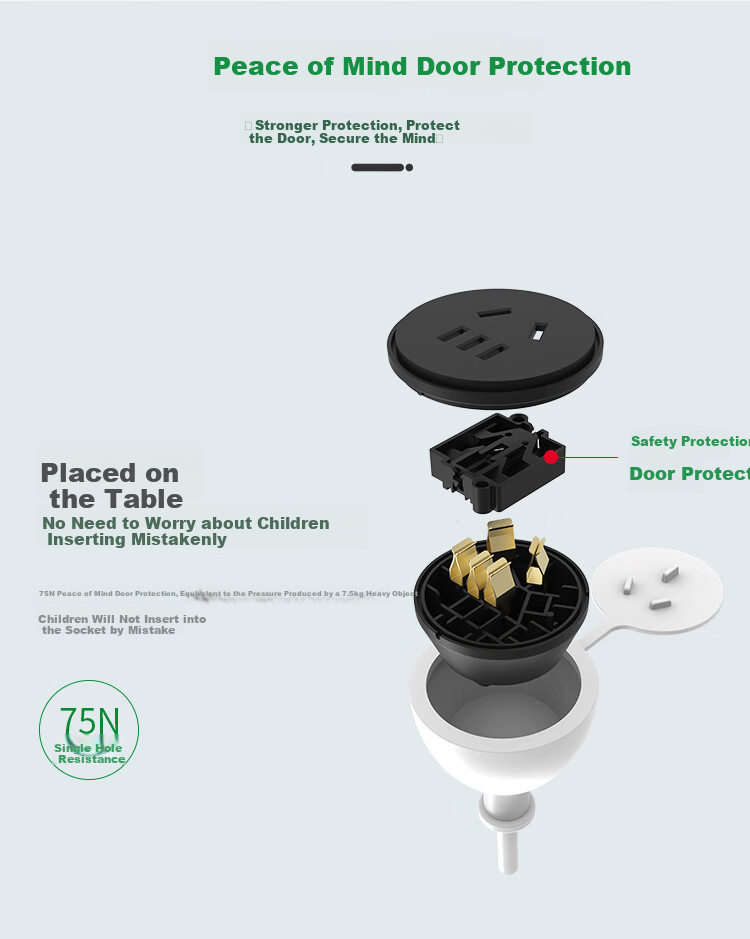 Lengon Electric Scooter Charging Extension Cord, 10A National Standard, Integrated Dust Cover, Tear-Resistant And Break-Proof, G501, 2.1m-3m, Long-Distance Power Supply, Specialized 5