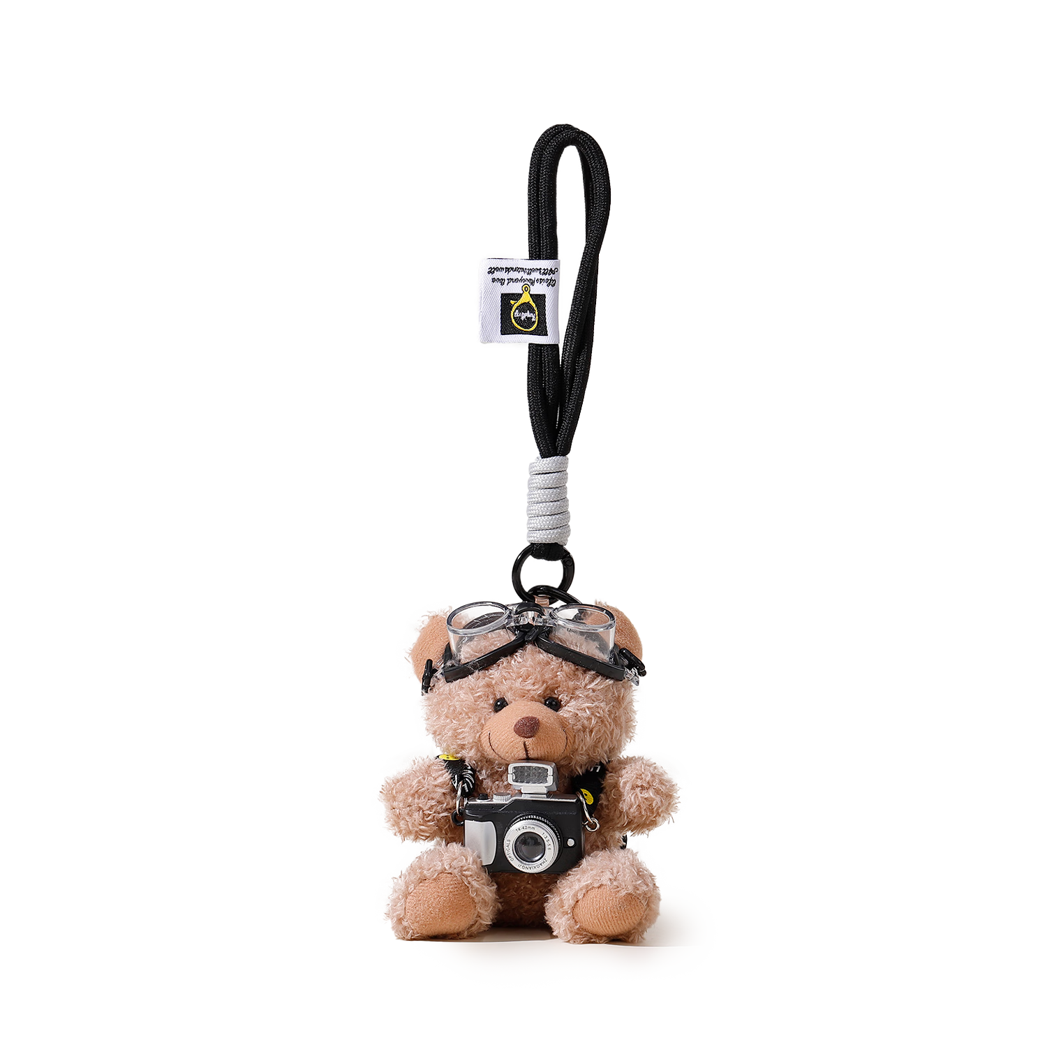 Imiwa Bear Plush Doll Backpack Pendant Keychain Plush Bag Charm Valentine's Day Gift