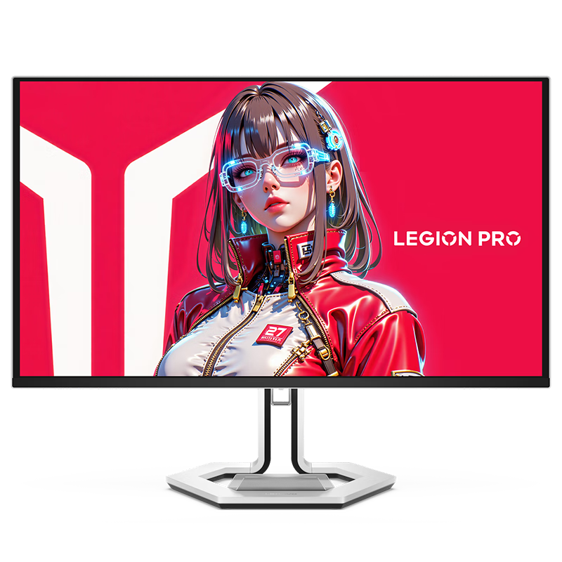 Lenovo Legion 26.5-inch 4K QD-OLED 240Hz HDR Rotatable Height-Adjustable Dark Zone Breakthrough Gaming Monitor Pro27UD-10