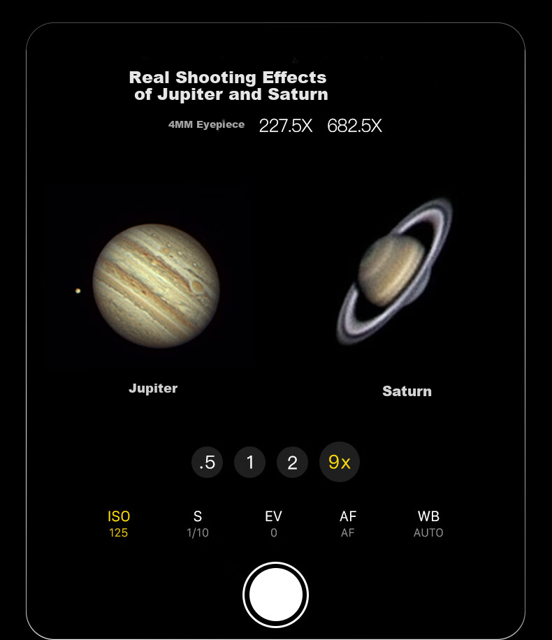 Xingtelang 90EQPro Large-Aperture High-Definition High-Magnification Professional Moon-Gazing Landscape Astronomical Telescope for Deep Space Exploration And Jupiter Viewing 5