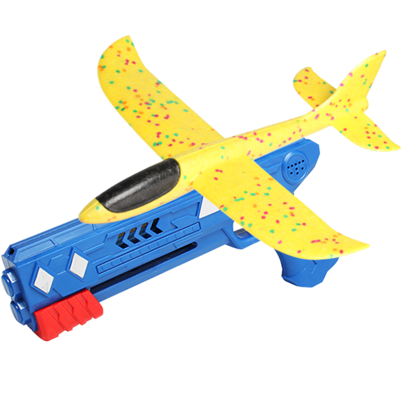 Martin Brother Children's Ejection Aircraft Toy, Handheld Foam Dart Gun, Glider, Outdoor Toy for Boys