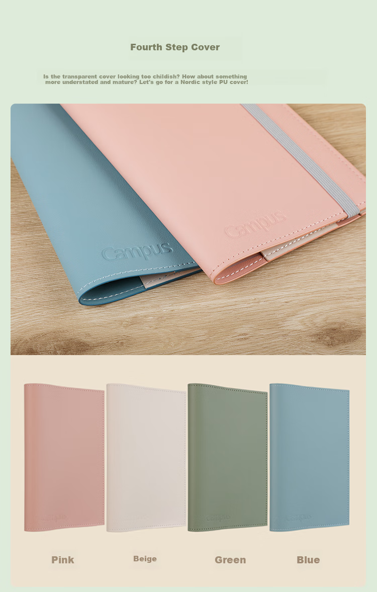 KOKUYO Campus MO Loose-Leaf Planner Notebook Refill Pages, 20 Sheets Landscape Weekly Planner, WCN-CDTAR01 10