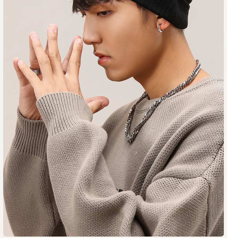 SEPTWOLVES Men's Winter Wool Blend Knit Beanie Warm Windproof Hat Autumn Winter Christmas Gift 1