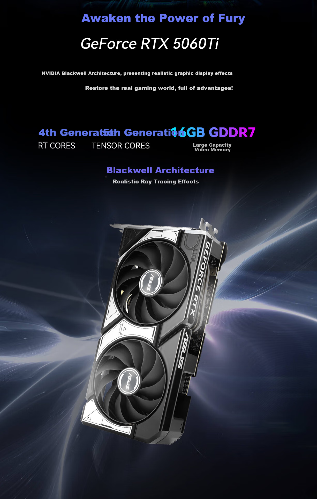 ASUS All-In Gaming PC with I5-14600KF, RTX5060Ti, 16GB DDR5 RAM, 1TB SSD, Water-Cooled, for E-Sports Gaming And Designer Workstations 5