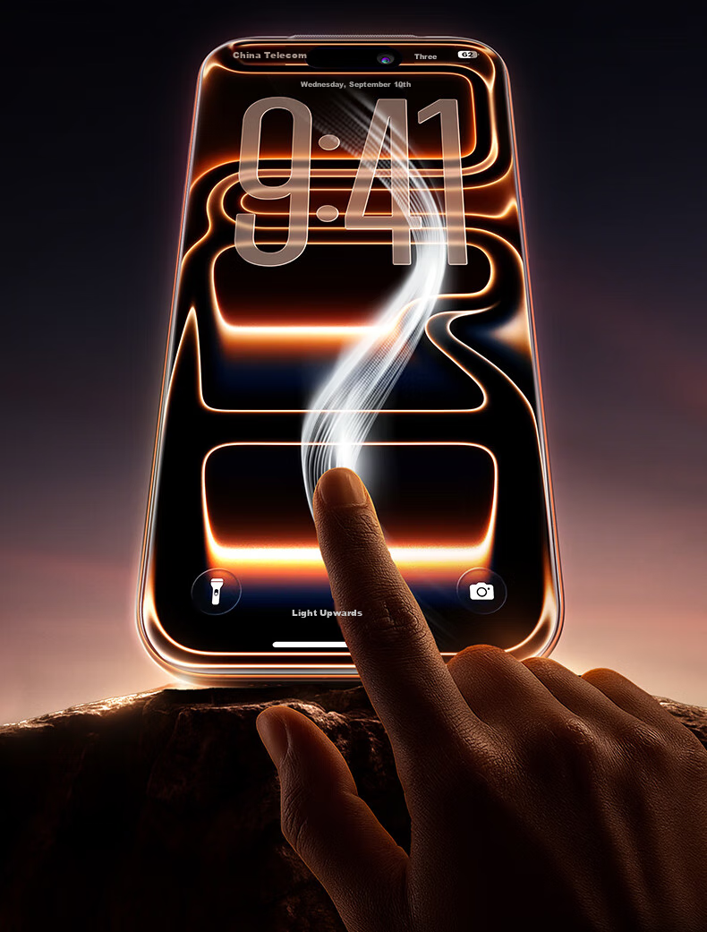 UGREEN Tempered Glass Screen Protector for IPhone 16 Pro Max, Full Coverage High Definition Anti-Fingerprint Anti-Drop Ultra-Thin Easy Installation Protective Film for IPhone 16 Pro Max 20