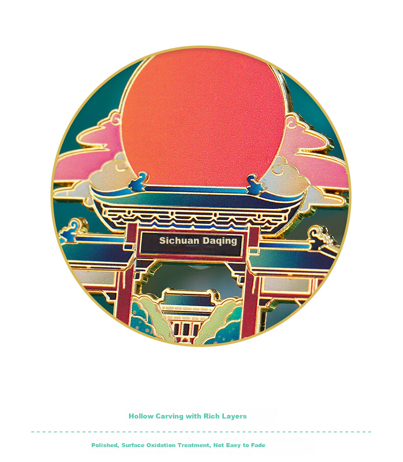 Xiaodiaojiang Sichuan Chengdu Panda Refrigerator Magnet Sticker, Beijing Forbidden City Museum Chinese Style Tourist City Landmark Souvenir, National Day Gift for Teachers And Classmates, Panda 8