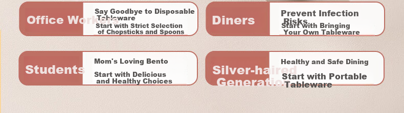 Guangyi Chopsticks, Tableware Student 304 Stainless Steel Chopsticks And Spoon Set, Office Worker Portable Cutlery GY7313 6