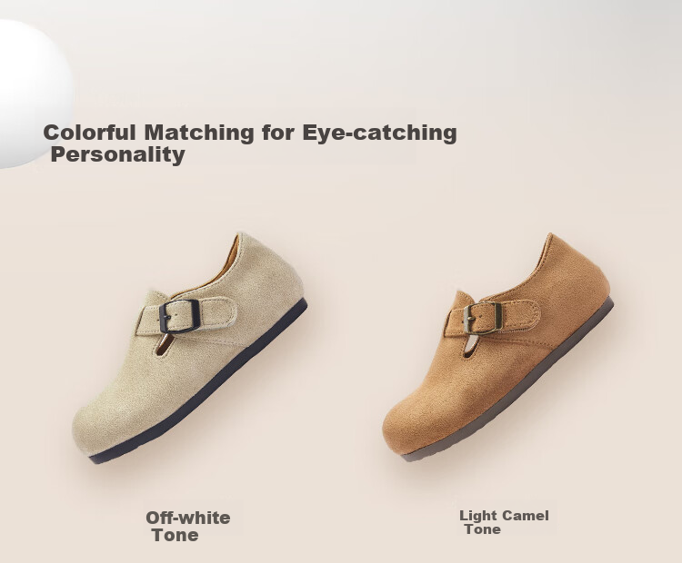 BALABALA Girls' Buckle Shoes 2025 Spring Autumn Princess Shoes Trendy Soft Bottom Shoes Retro Fashion 208325141214 4