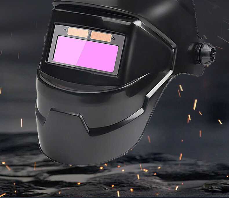 WOLSGIN Auto-Darkening Welding Helmet Welding Mask Protective Hood True Color Auto-Darkening Integrated Welding Helmet 2