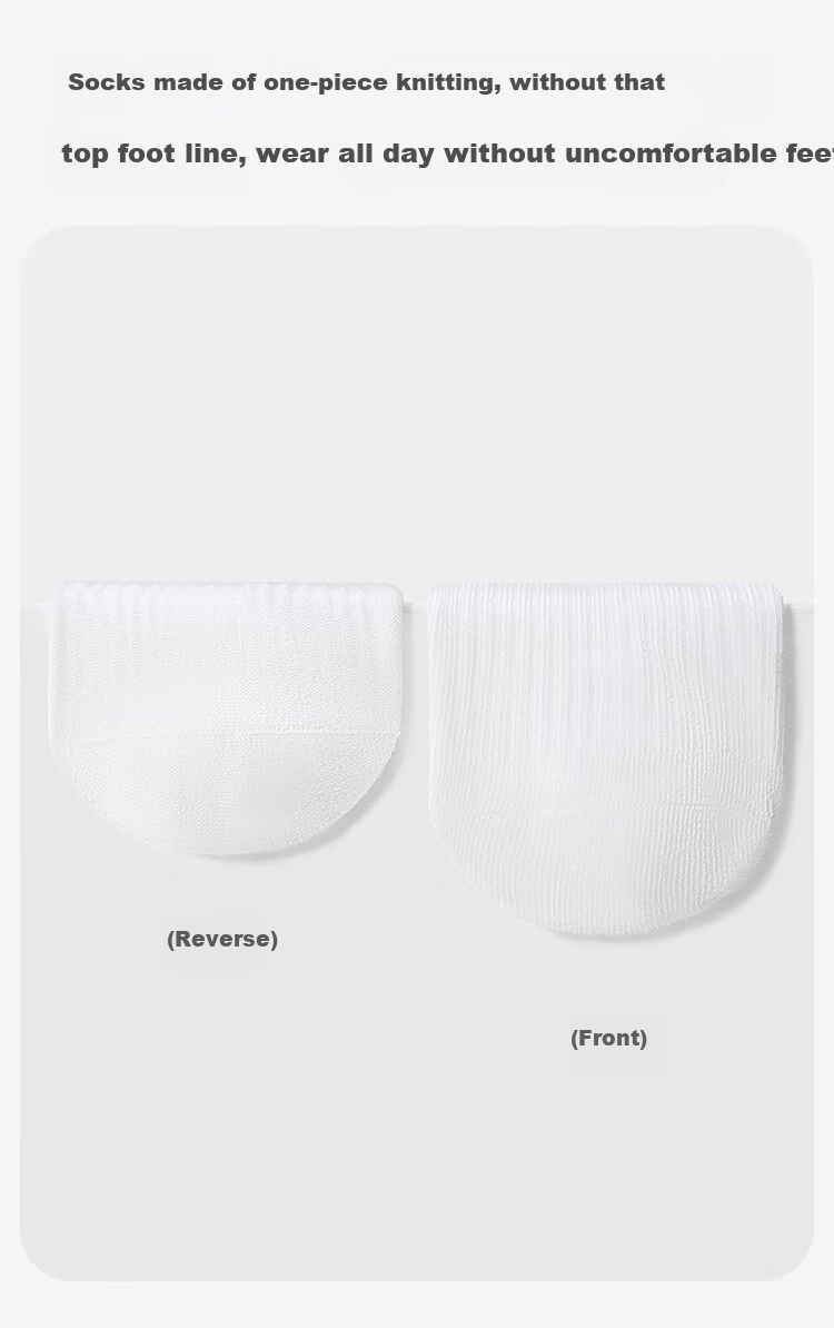 Jiusuiban Cloud-Feel Cotton Children's Socks for Boys And Girls, 5A Antibacterial School Style White Socks, Mid-Calf Socks for Teenagers, Athletic Cotton Socks 5