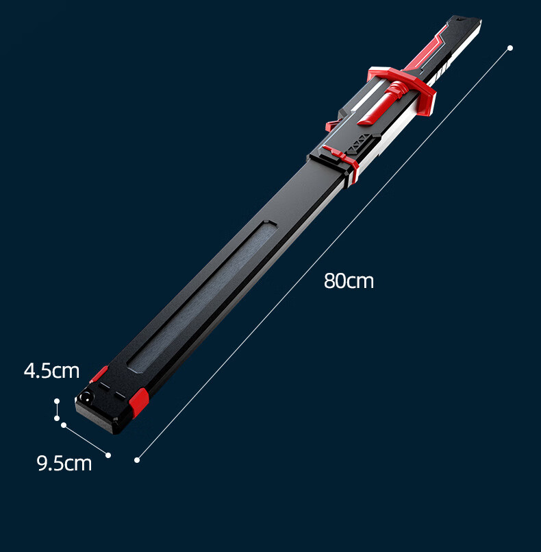 Mbery Spark Light Saber Kids Toy Black Tech Flame Laser Sword for Boys Ages 3-6 New Year Birthday Gift 6