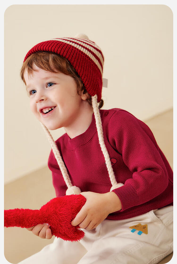 Minibala Girls Baby Half Turtleneck Soft Sweater Base Shirt Skin-friendly Warm Sweet 2025 Winter 7