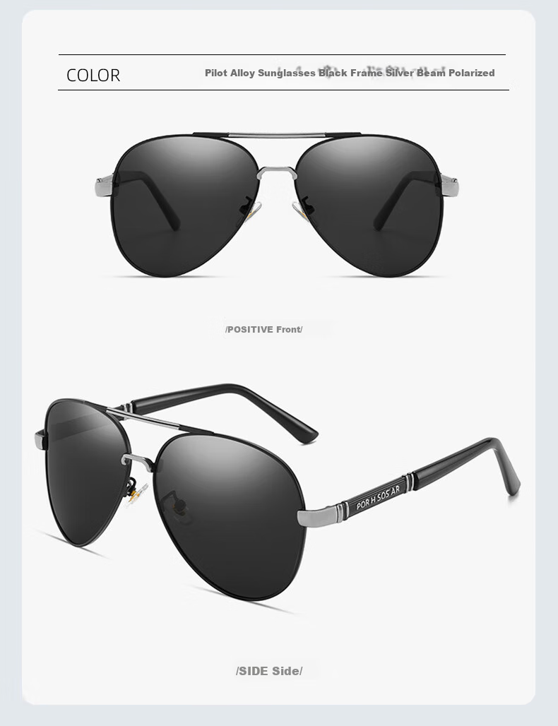 Siwangongli Aviator Sunglasses for Men, Driving And Fishing Specialized Glasses, Photochromic Cool Toad Polarized Night Vision Driving Sunglasses 15