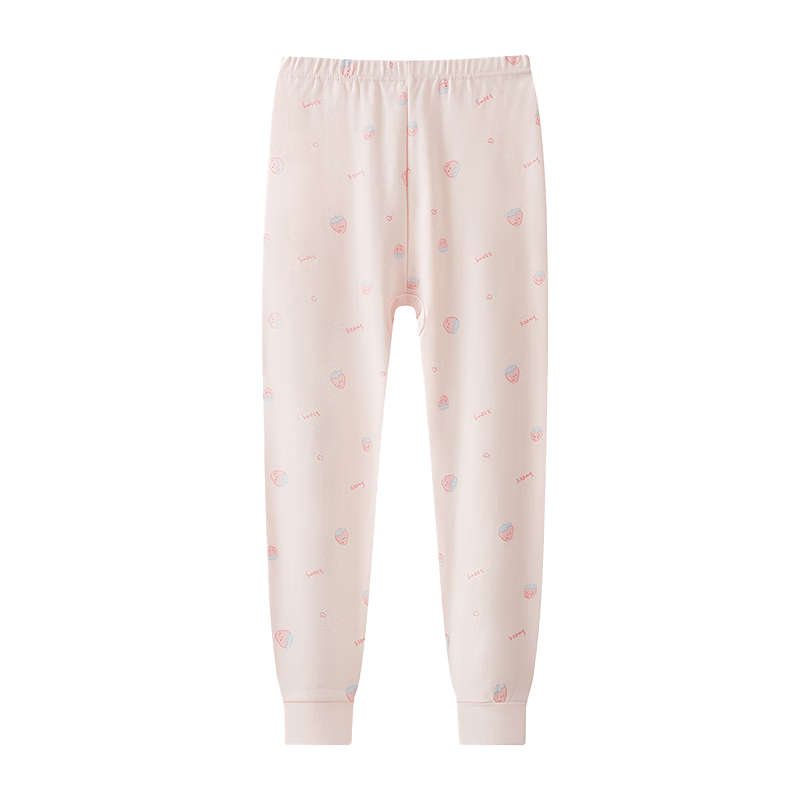Hengyuanxiang Children's Autumn Pants, Girls' Pure Cotton Thin Single Autumn Pants, Big Kids' All-Cotton Warm Spring And Autumn Base Layer Pants, Cotton Long Johns
