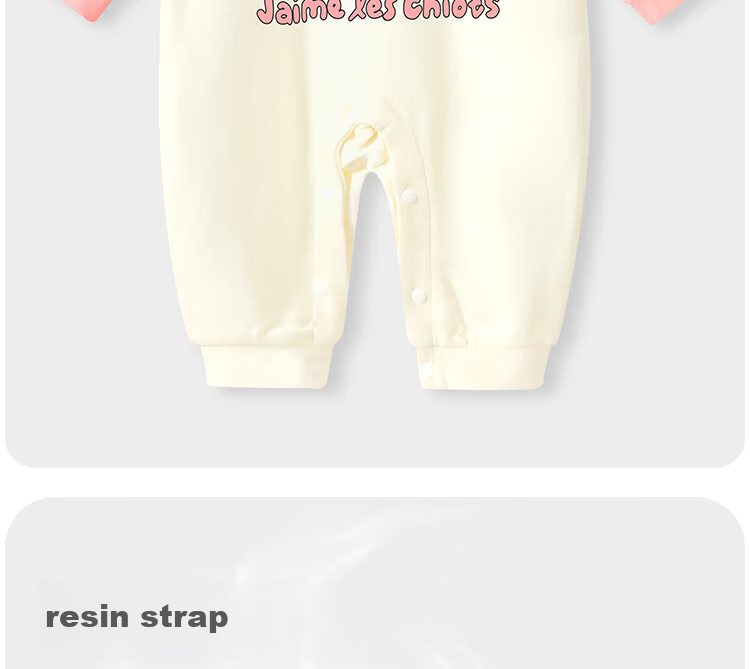 Badibadi [Pregnant Mom's Gift] Spring And Autumn Infant Romper Bodysuit for Baby Boys And Girls, Pink, 90cm 7