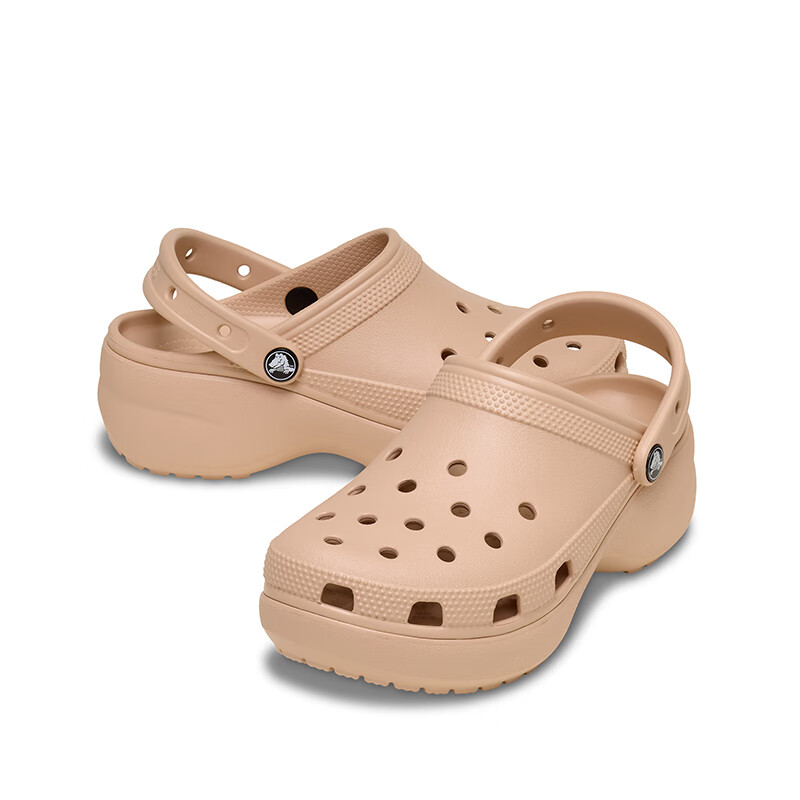 CROCS Thick Sole Cloud Clog | 206750 Caramel Pink - 7AF 37/38 (240mm)