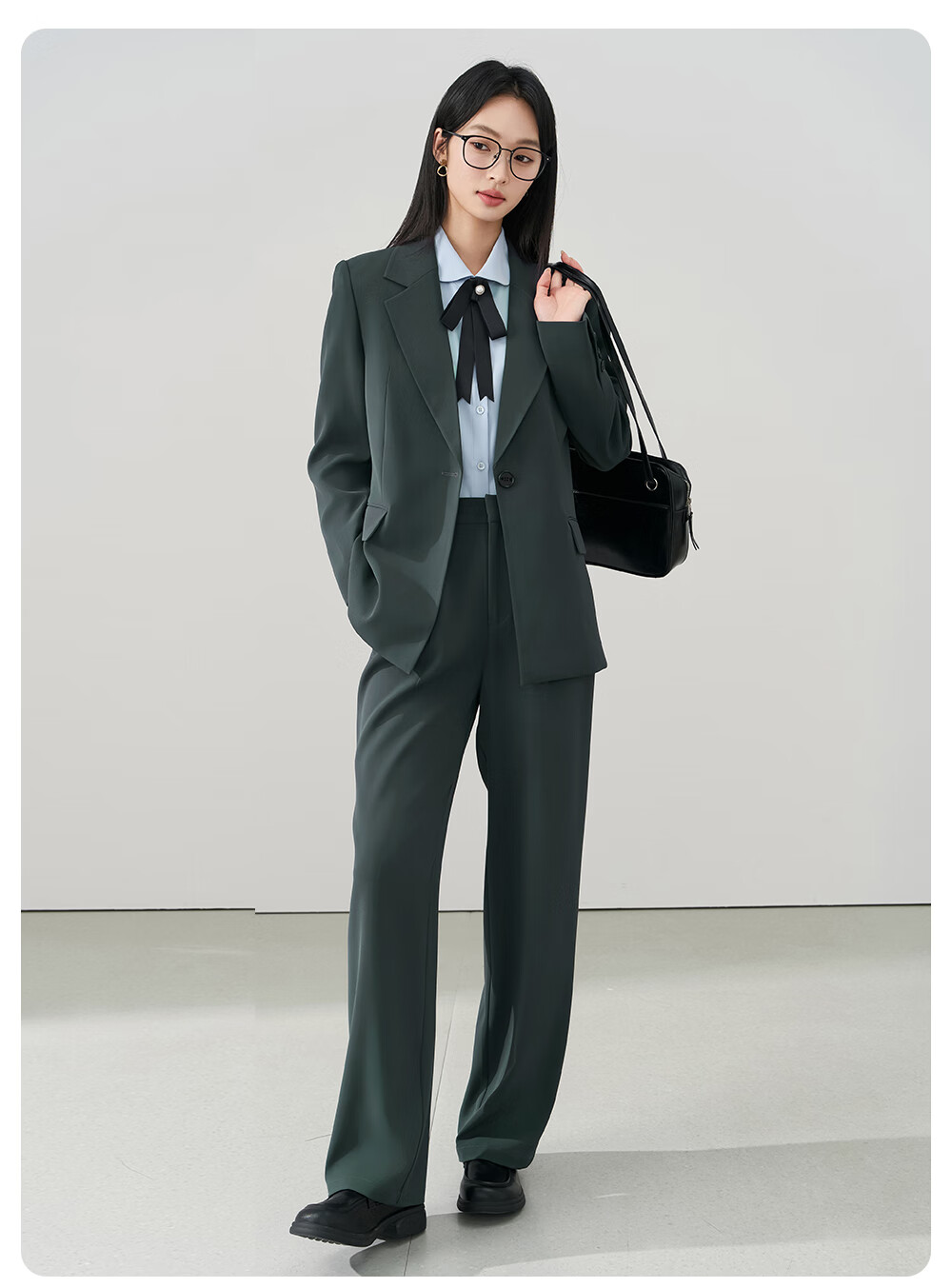 Miss Bird Women's Suit Set Professional High-End Interview Formal Workwear Blazer 13