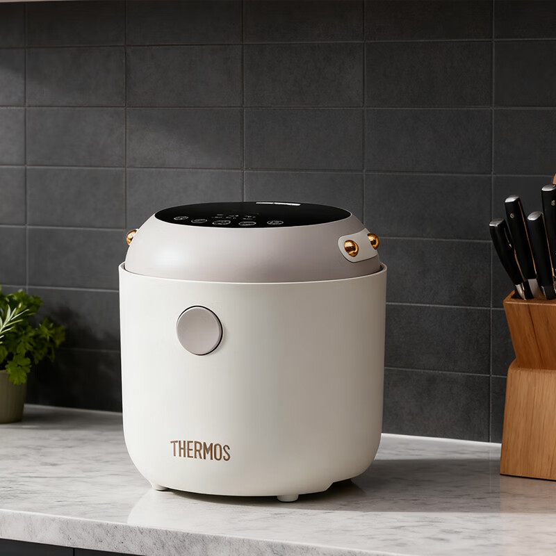 Мультиварка THERMOS EHA-4123D, 2л, низкоуглеводная, с функцией отложенного старта, 490Вт, белая