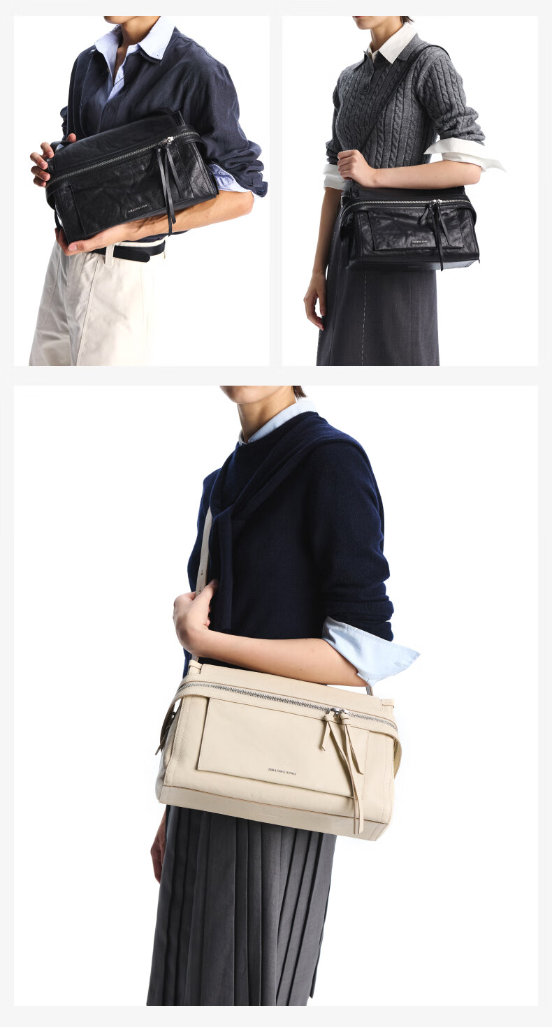 Amazing Song New Year Gift Yisong Chen Duling Style Cheese Roll Large Vegetable Tanned Top Layer Cowhide Shoulder Bag 7