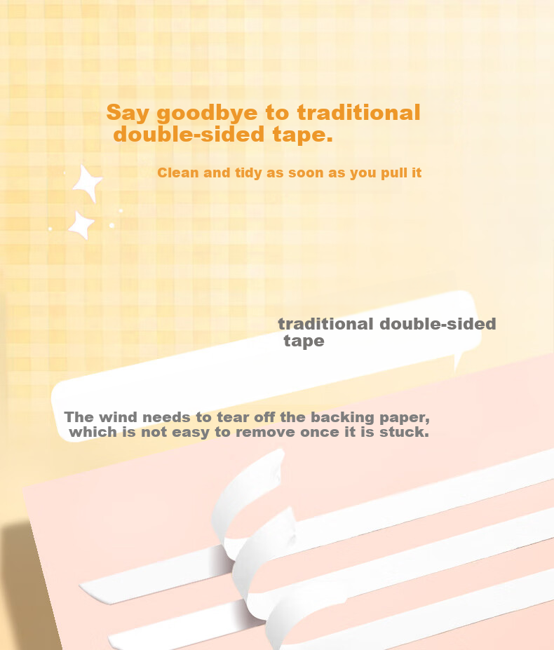 CHANGLi Push-Button Dot Glue Correction Tape Double-Sided Transparent High-Adhesive Student Error Correction Tape Journal Sticker Dot Glue Pen Children's Handcraft Dotted Double-Sided Adhesive Glue Large Capacity 6