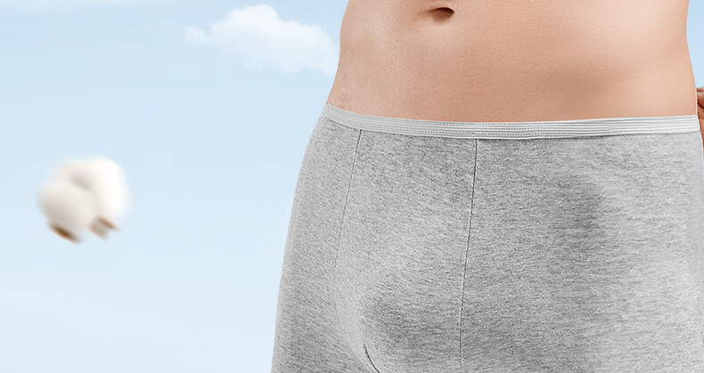 Guxu Disposable Men's Boxer Briefs Pure Cotton Sterile Travel Underwear 12-Pack 10