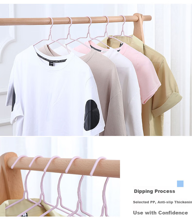 Jingjiayi Clothes Hangers, Non-Slip And Traceless, Thickened And Widened, Large Size for Home Use, Drying Racks, 10 Pieces 9