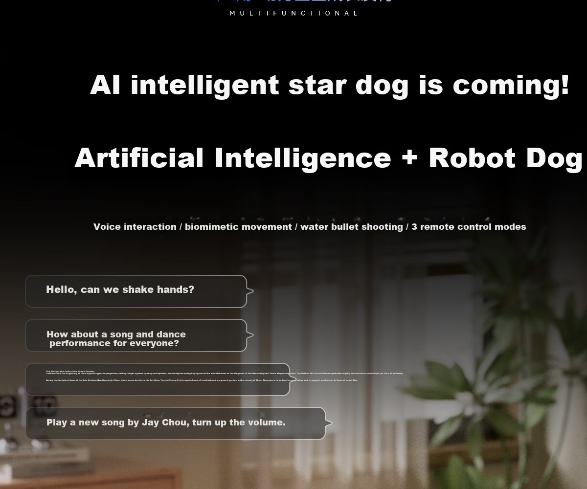 Dimoarch Robot Dog Children's Toy for Boys Aged 3-6 Birthday Intelligent AI Remote Control Car Gift for Ages 8-12 4