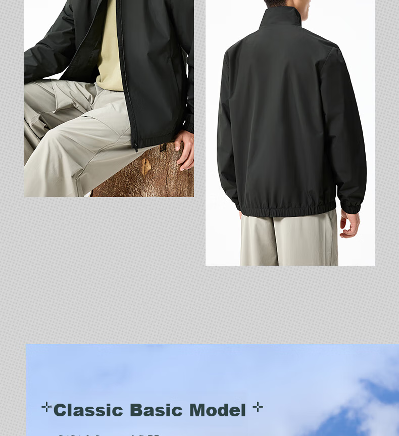 361° Men's Jacket, Spring And Summer, Water-Repellent, Stand-Collar, Sports Outdoor Jacket, Windbreaker for Men, 652534603-1 7