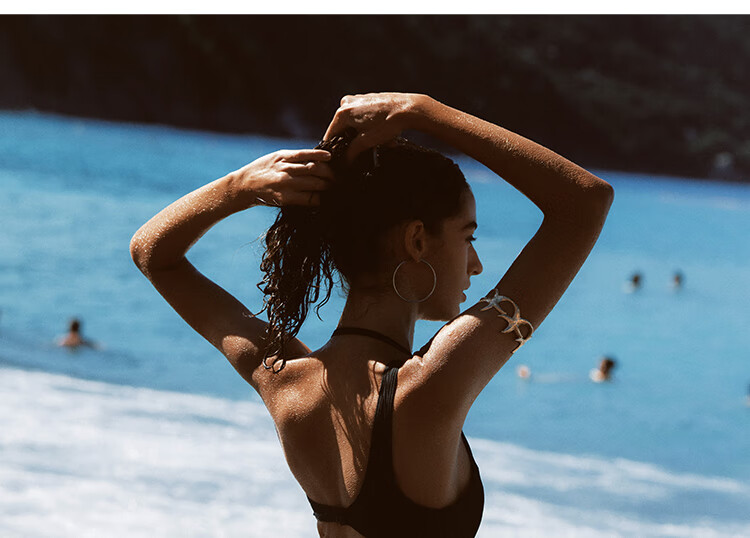 AtlanticBeach 2026 New Hollow Out Cross Strap Halter One-Piece Swimsuit for Women Vacation Hot Spring Skirt-Style Swimwear Premium Feel 11