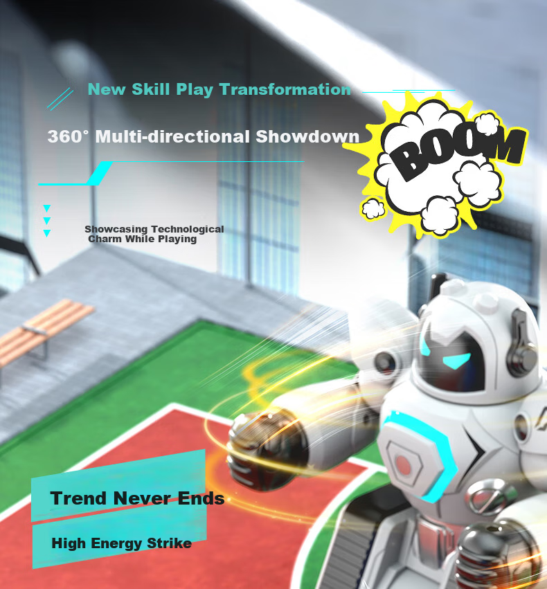 JINGDA TOYS Remote Control Soccer Battle Robot Toy, Intelligent Combat, for Boys 3-6 Years Old, Children's Birthday Gift 16