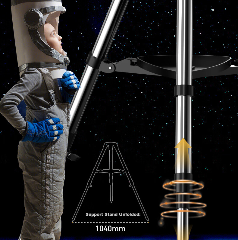 Xingtelang 90EQPro Large-Aperture High-Definition High-Magnification Professional Moon-Gazing Landscape Astronomical Telescope for Deep Space Exploration And Jupiter Viewing 23