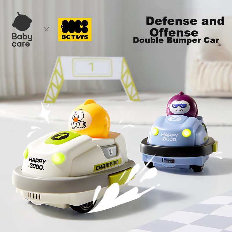 BabyCare &BCT Bump And Go Remote Control Car, Educational Early Learning Toy for Parent-Child Interaction, Children's Remote Control Car, Birthday Gift