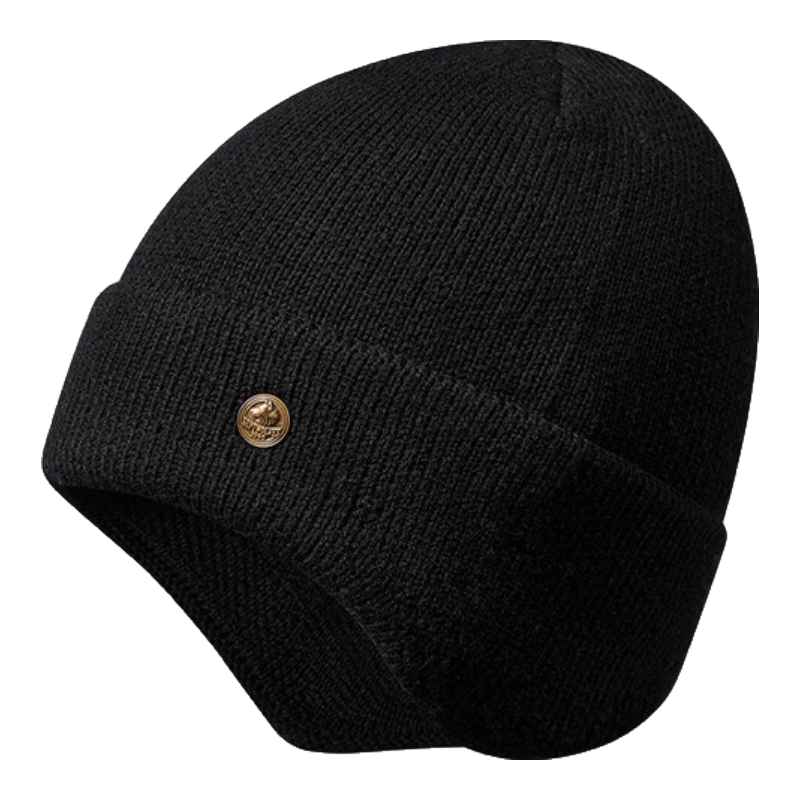 SEPTWOLVES Winter Men's Wool Knit Hat with Ear Protection, Warm Cycling Beanie, Gift for Dad's Birthday